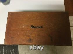 0To 6 Starrett OD Micrometer Set In Wooden Box