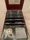 (10) Project Apollo Medals With Box, Complete Set! 40th Anniversary Moon Landing