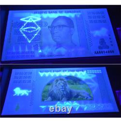 1000pcs Zimbabwe Paper Money One Decillion Dollars Banknote Wooden Box Set Gift