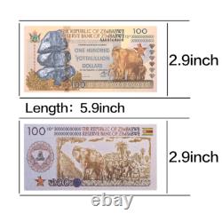 1000pcs/box Zimbabwe One Hundred Yottalillion Dollars Paper Money Wooden Box Set