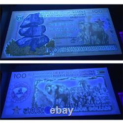 1000pcs/box Zimbabwe One Hundred Yottalillion Dollars Paper Money Wooden Box Set