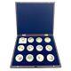 12 Windsor Mint Myths And Legends Of Gb Coin Set In A Wooden Presentation Box