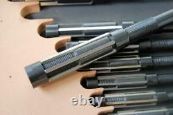 15 Pcs Set Adjustable Hand Reamer Size HV To H11,1/4 Inch To 1.1/16 Inch