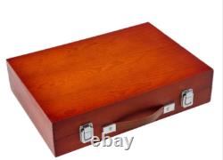 175 Piece Wooden Box Art Set for Kids Educational Gift For Xmas Birthday