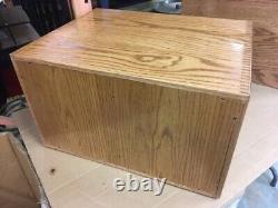 1926 1928 A. C. Gilbert Classic Period Erector Set No. 10 Repo Wooden Box