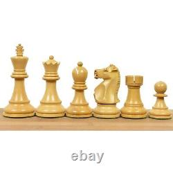 1972 Championship Fischer Spassky Chess Pieces Set -Double Weighted Box wood