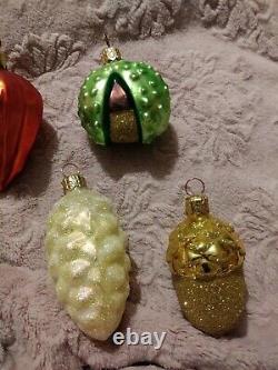1996 #9651 Patricia Breen Walk in the Woods Full Set of 5 Ornaments withBox