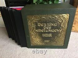 2. SOLTI WAGNER EX Der Ring Des Nibelungen 1st UK DELUXE WOODEN BOX SET 1-22