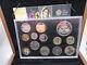 2010 Royal Mint Executive Proof Coin Set Coa Wooden Display Box 13 Coins