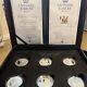 2017 Sapphire Jubilee 65th Anniversary 6 X Coins Set In Wooden Presentation Box