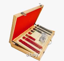 225 Pieces Trial Lens Set in Wooden Box With Accessories Free shipping