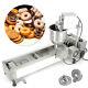 3 Sets Mold 220v Commercial Automatic Donut Maker Making Machine Wide Oil Tank