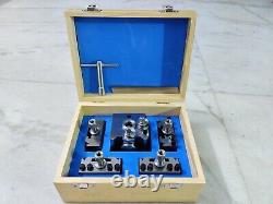 5 Pieces Set T63 Quick Change Toolpost Standard Boring Parting Holder Wooden Box