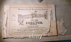 A. C. Gilbert Vintage Erector Set / Wooden Box