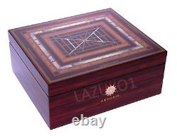 AMOUAGE HONOUR MAN Gift Set in Wooden Box 100ml EDP & 300ml Shower Gel
