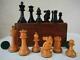Antique-vintage Chess Set Lardy Tournament Staunton K 92 Mm + Orig Box