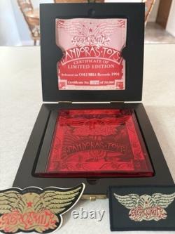 Aerosmith Limited Edition Pandora's Toys Wooden Box Set # 7740 out of 10,000