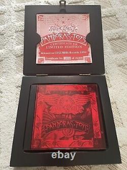 Aerosmith Limited Edition Pandora's Toys Wooden Box Set # 9843 out of 10,000