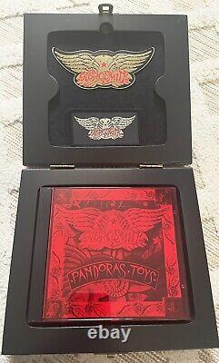 Aerosmith Limited Edition Pandora's Toys Wooden Box Set # 9843 out of 10,000