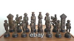 Anri Versailles chess set With original wooden box 1961 1973