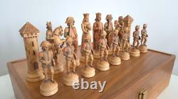 Anri Versailles chess set With original wooden box 1961 1973