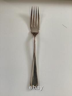 Antique Boxed Silver Plated Fish Cutlery Set Wooden Box Maker J Collyer & Co