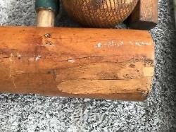 Antique Croquet Set In Original Wooden Case/Box