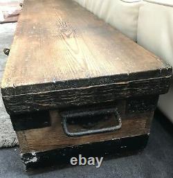 Antique Croquet Set In Original Wooden Case/Box