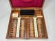 Antique German Optometrist Optical Ophthalmic Trial Lens Frames Set Wooden Box