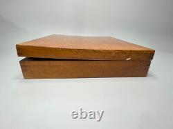 Antique German Optometrist Optical Ophthalmic Trial Lens Frames Set Wooden Box