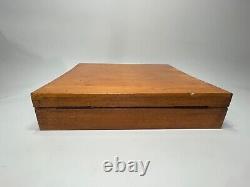 Antique German Optometrist Optical Ophthalmic Trial Lens Frames Set Wooden Box
