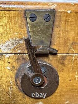 Antique Metallurgical Chemical Set in Original Wooden Box