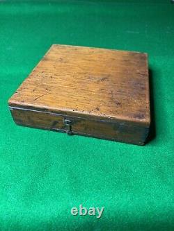 Antique/Vintage Jaques Travel Chess Set The Ditty Chess Box