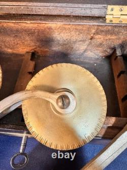 Antique Wooden Box Bookbinding Brass Roll finishing Gilding Tool Wheels set of 3
