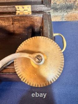 Antique Wooden Box Bookbinding Brass Roll finishing Gilding Tool Wheels set of 3