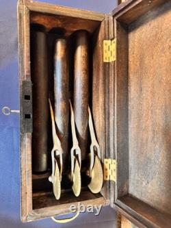 Antique Wooden Box Bookbinding Brass Roll finishing Gilding Tool Wheels set of 3