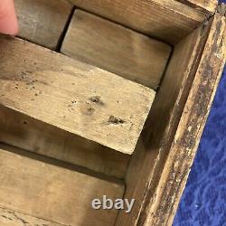 Antique Wooden Building Block Set in Box 88 Pieces German