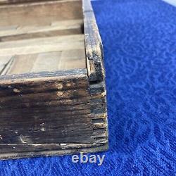 Antique Wooden Building Block Set in Box 88 Pieces German