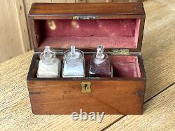 Apothecary Set Antique Victorian Georgian Wb Dyson In Wooden Travel Case Box