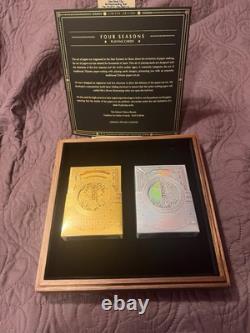 Ark Paper Cut (formerly Four Seasons) Deluxe Wooden Box Set #061/300 2 Decks