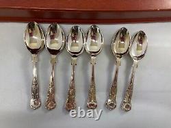 Arthur Price Vintage Silver Plated Cutlery Set in Wooden Display Box