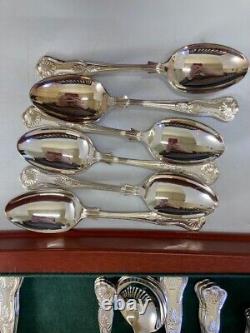 Arthur Price Vintage Silver Plated Cutlery Set in Wooden Display Box