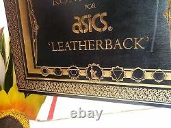 Asics Leatherback Wooden Box Set by Ronnie Fieg 29/40 Gel Lyte III Kith GL3 RARE