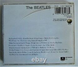 BEATLES 16CD COMPLETE SET IN ROLL TOP WOODEN BOX WITH BOOKLET VGC coffee stain