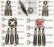 Bsb Tap Die Set 1/4 To 1/2 High Speed Steelbscy Cycle 26 Tpi Thread Wooden Box