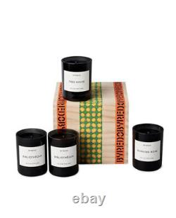 BYREDO Candle gift set with wooden box 4 candles collectors edition NIB