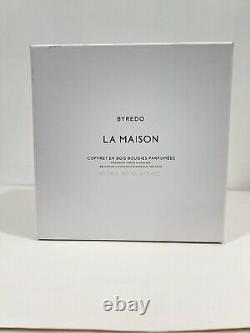 BYREDO Candle gift set with wooden box 4 candles collectors edition NIB