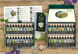 Bach Flower Essence Complete Kit Wooden Case. Practitioner Gift Set Remedy Box