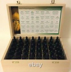 Bach Flower Remedies 25ml Complete Set in Wooden Box