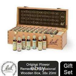 Bach Original Flower Remedies Professional Wooden Box Gift Set 38x 20ml